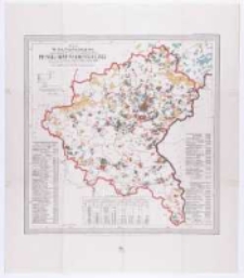 Mapa W[ielkiego] Ks[ięstwa] Poznańskiego z oznaczeniem - pr&oacute;cz 146 miast - 655 wiejskich posiadłości Pruskiej Komisji Kolonizacyjnej nabytych przez nią w 20 l[atach] - tj. od założenia 1886 r. po koniec 1906 r. , Sporządził i wydał Zygmunt Światopełk Słupski.