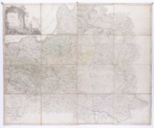 Karte von Polen und den angr&auml;nzenden Provinzen in 16 Bl&auml;ttern nach des M. O. C. B&uuml;sching Erdbeschreibung [...] von D[aniel] F[riedrich] Sotzmann.