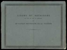 Plans des si&egrave;ges et batailles qui ont lieu en Pologne pendant le XVII&egrave;me et XVIII&egrave;me si&egrave;cle; accompagn&eacute;s d'un texte explicatif. Pour servir de suite &agrave; l'atlas historique de la Pologne