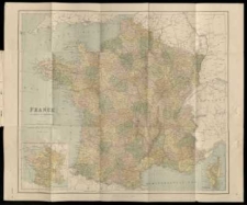 France as divided into departaments.