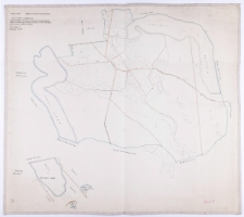 Powiat Poznań. Obręb G&oacute;rka, Ł&oacute;dź i Dymaczewo Stare. Kopia z mapy katastralnej [...]. Karta mapy 1:4.