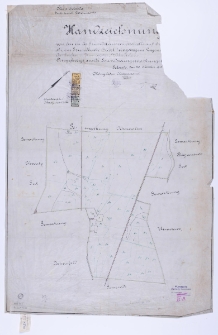 Kreis Schroda, Guts - bezirk Januszewo... eingetragenen Liegenschaften des [...] Zamojski Wadislaus [...] Ausgefertigt [...] Z. Ubler [...].