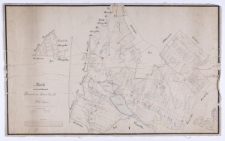 Karte von der Feldmark Borowiec Hauland jetzt Waldau. Copirt nach den [...] Ziehlke [...] aufgenommenen [...] durch Keil und Kochanowski.
