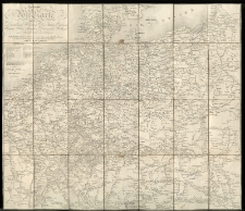 Neuste Post-Karte durch ganz Deutschland, Helvetien, Ober Italien, Ostreich, Ungarn, Pohlen, Preussen, D&auml;nemark, Holland und Frankreich bis Paris. Neu entworf. u. gez. von C. F. Ulrich.
