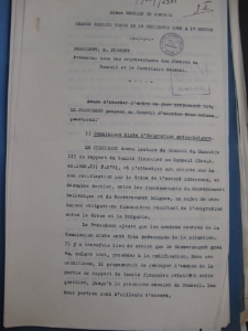 LII&egrave;me Session du Conseil. S&eacute;ance secr&eacute;te du 19.09.1928