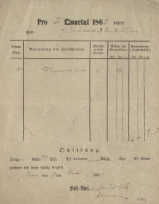 Rachunki og&oacute;lne Celiny Działyńskiej - pałacowe i osobiste