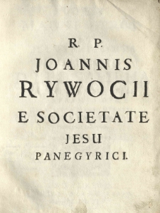 Idea magni herois sive [...] Leo Sapieha [...] panegyric&egrave; descriptus