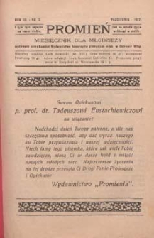 Promień 1927.10 R.3 Nr2