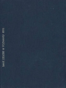 Sprawozdanie i bilans roczny z dnia 30 czerwca1890 r.