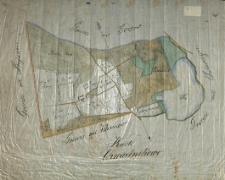 [Kopia na kalce planu pt. Chmielnikowo, Kreis Fraustadt, 1870. Rectificirt und copirt nach der Brendelschen Karte d. a. 1847 durch den Reg. Feldmesser Luer sen.]