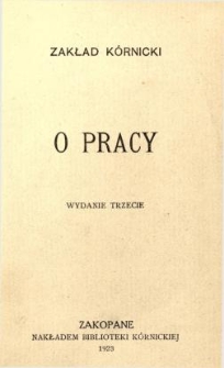 O pracy