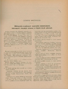 Bibljografja urzędowych materjał&oacute;w statystycznych, dotyczących statystyki rolniczej w byłych trzech zaborach