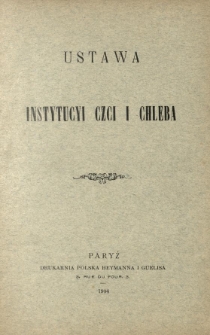 Ustawa Instytucji Czci i Chleba