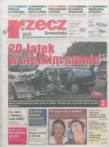 Rzecz Krotoszyńska 2018.08.14 Nr33(1216)