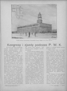 Kongresy i zjazdy podczas P.W.K.