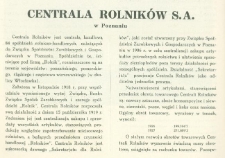 Centrala Rolnik&oacute;w S.A. w Poznaniu