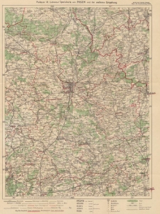 Spezialkarte von Posen und der weiteren Umgegend