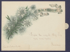 Telegram patriotyczny : Na cel dobroczynny [DZS 442 II]