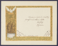 Telegram patriotyczny : Mieczysław I i Bolesław Chrobry [DZS 627 III]