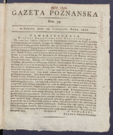 Gazeta Poznańska R. 1810, nr 94