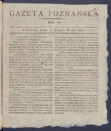 Gazeta Poznańska R. 1811, nr 10