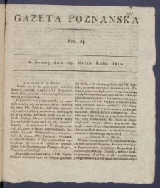 Gazeta Poznańska R. 1811, nr 24