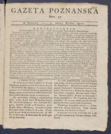 Gazeta Poznańska R. 1811, nr 37