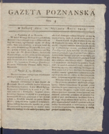 Gazeta Poznańska R. 1811, nr 4