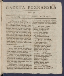 Gazeta Poznańska R. 1811, nr 47
