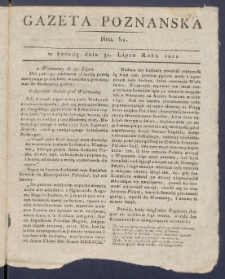 Gazeta Poznańska R. 1811, nr 61