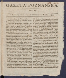 Gazeta Poznańska R. 1811, nr 83