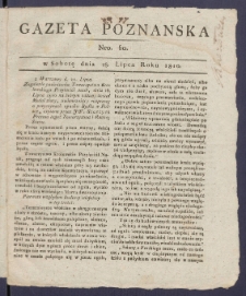 Gazeta Poznańska R. 1810, nr 60